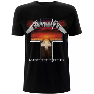 Buy Metallica Unisex T-Shirt: Master Of Puppets Cross OFFICIAL NEW  • 19.91£