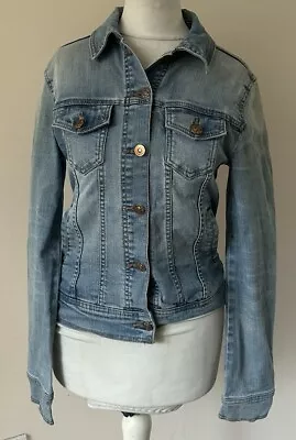 Buy Ladies Denim Jacket Size 6 • 10£
