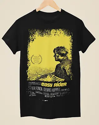 Buy Easy Rider - Movie Poster Inspired Unisex Black T-Shirt • 14.99£