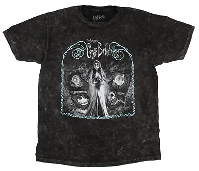 Buy Time Burton's Corpse Bride Women's Emily Bride To Be Boyfriend T-Shirt • 18.99£