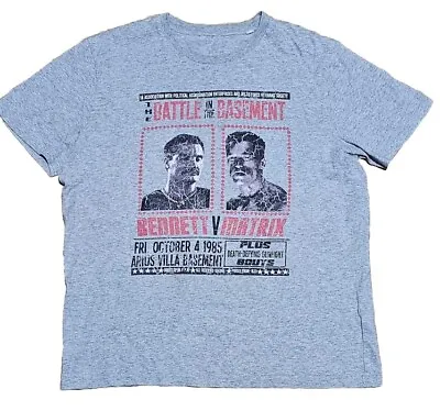 Buy Commando Schwarzenegger T Shirt Bennet Vs Matrix Battle Of The Basement Retro • 12£