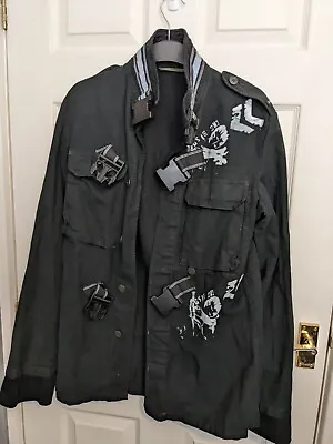 Buy Jacket/Coat - Psiclone - Rock/Punk/Metal/Goth/Military/Bondage - Rare - Medium • 120£