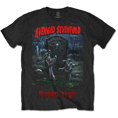 Buy Avenged Sevenfold A7X Buried Alive Tour Official Tee T-Shirt Mens Unisex • 17.13£
