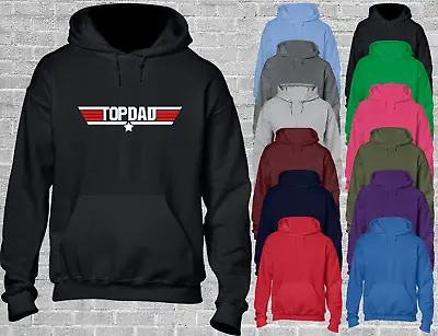 Buy Top Dad Hoody Hoodie Cool Gift For Dad Fathers Day Present Idea New Dad Top • 16.99£