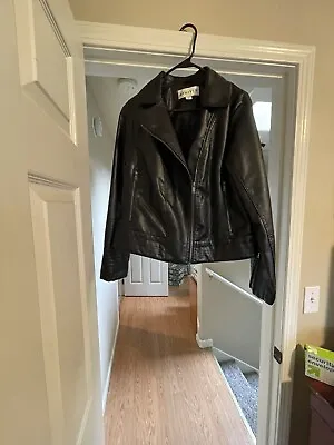 Buy Faux Leather Jacket Size X • 9.47£
