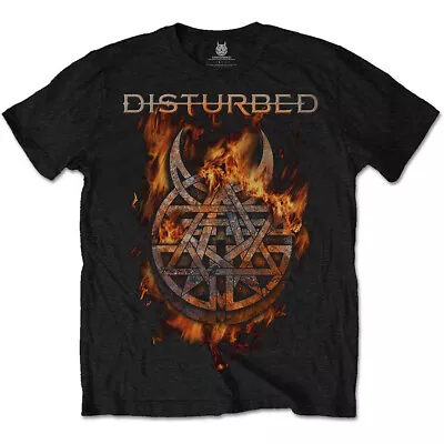 Buy Disturbed Burning Belief Official Tee T-Shirt Mens • 15.99£