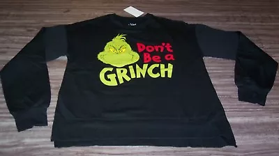 Buy WOMEN'S TEEN THE GRINCH WHO STOLE CHRISTMAS Crew Sweatshirt SMALL NEW W/ TAG • 28.35£