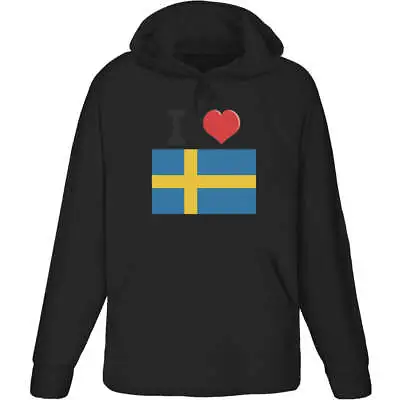 Buy 'I Love Sweden' Adult Hoodie / Hooded Sweater (HO032915) • 24.99£