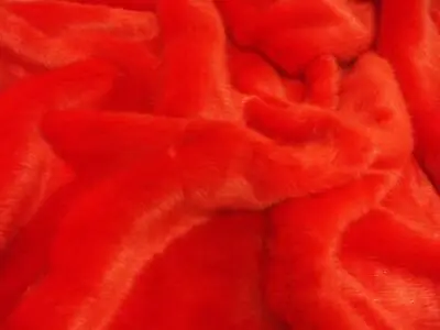 Buy Super Luxury Faux Fur Fabric Material - SWISS FLAME • 109.99£