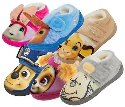 Buy Kids 3D Novelty Character Slippers Boys Girls Nursery House Shoes Booties Size • 11.95£