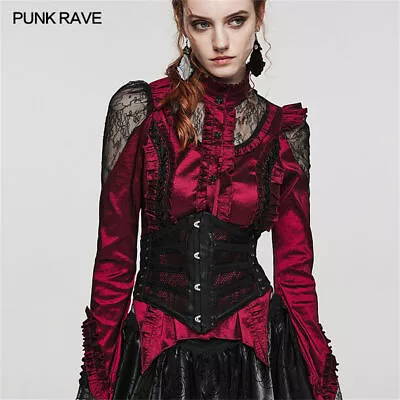 Buy Punk Rave Steampunk Vintage Gothic Clothing Corsets Women Bustier  Retro Korset • 59.99£