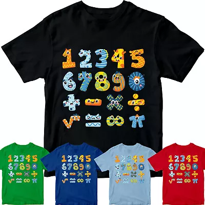 Buy Number Day T-Shirts National Maths Day School Boys Girl Top #ND #20 • 7.59£