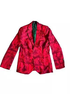 Buy Suitmeister Kids Unisex  DC Joker Blazer Red Green Size L • 30.71£