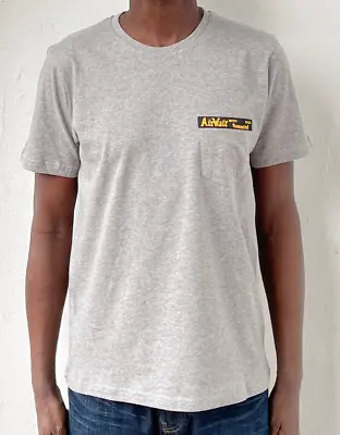 Buy Dr. Martens Tape Logo T-shirt Grey Cotton Xl • 25.75£