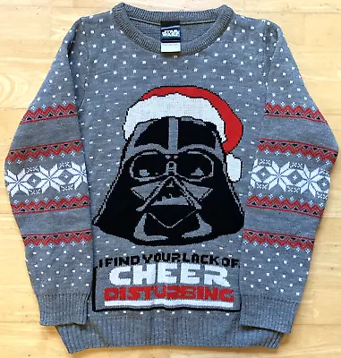 Buy Medium 42  Darth Vader Star Wars Christmas Xmas Jumper / Sweater By Numskull • 29.99£