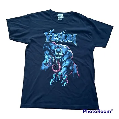 Buy VENOM. Mens T-Shirt.  Size Medium. 100% Cotton. Marvel. Black. Comic Book  • 10.39£