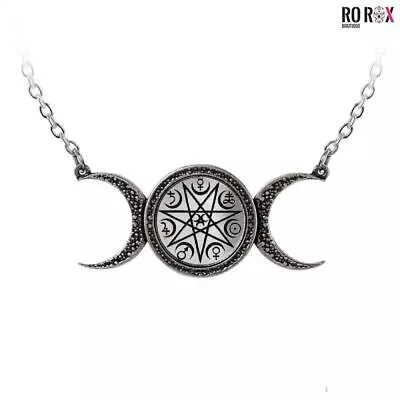 Buy Alchemy England Pagen Magical Phase Necklace Wicca Goth Alternative Jewellery • 16.99£