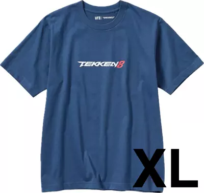 Buy UNIQLO UT Fighting Game Legends TEKKEN Title Logo T-shirt Blue Size XL Cotton • 36.61£