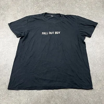 Buy Fall Out Boy 2016 Bloom Black Tour Tshirt Size M • 50£