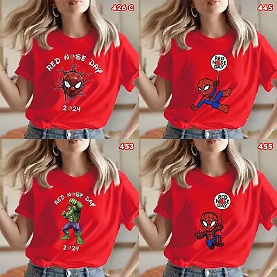 Buy T-Shirt (426) Red Nose Day 2024 (10% Proceed Goes To Comic Relief) Kids Shirt • 7.99£