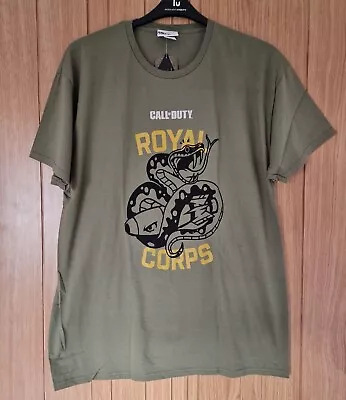 Buy Call Of Duty Royal Corps Graphis T-shirt Size XXL NEW • 12£