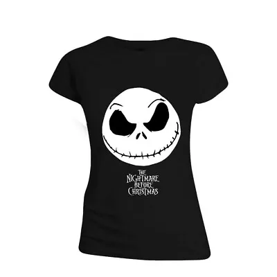 Buy The Nightmare Before Christmas - Jack Skellington Women Black T-Shirt • 14.75£