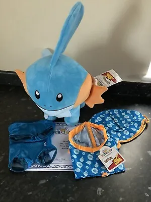 Buy Build A Bear Pokemon MUDKIP With Clothes BNWT • 99£