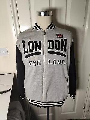 Buy London England Full Zip Varsity Jacket Embroidery, Size Extra Large XL • 9£