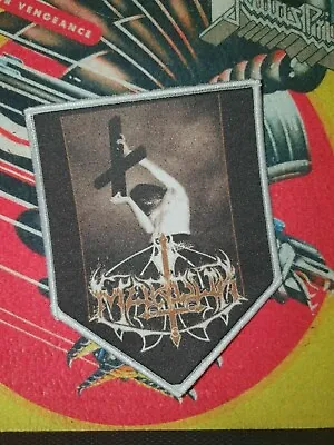 Buy Marduk Shield Patch Black Metal Gorgoroth Battle Jacket Kutte 66 • 12.33£