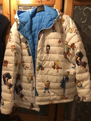 Buy Levi X The Simpsons Down Padded Reversible Jacket XL • 145£