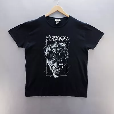 Buy The Joker T Shirt XL Black Graphic Print Batman Short Sleeve Mens • 9.02£