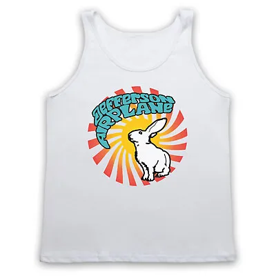 Buy Jefferson Airplane White Rabbit Unofficial Rock Band Adults Vest Tank Top • 18.99£