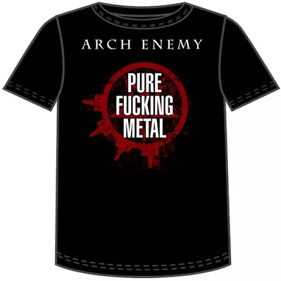 Buy ARCH ENEMY - Pure Metal Date T-shirt - NEW - MEDIUM ONLY • 18.97£