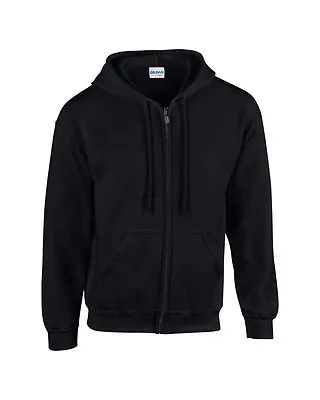 Buy Gildan Men's Heavy Blend Adult Full Zip Hooded Sweatshirt -Plain Zipped Hoodie  • 16.90£