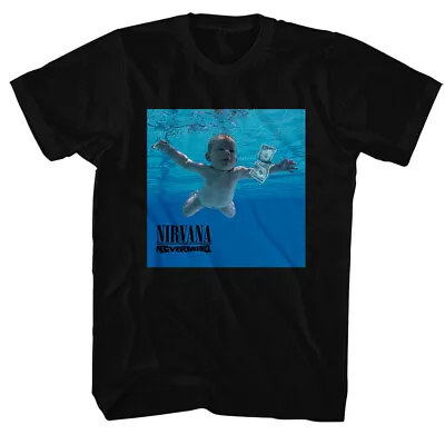 Buy Nirvana Nevermind Album Black T-Shirt - OFFICIAL • 14.89£