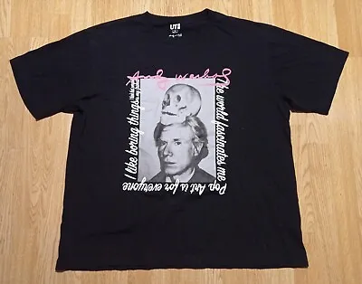 Buy Uniqlo T Shirt UT Andy Warhol Rare Size Xl • 25£