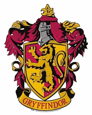 Buy GRYFFINDOR HOUSE CREST (HARRY POTTER) - Iron On T Shirt Transfer - FREE POSTAGE • 5.50£