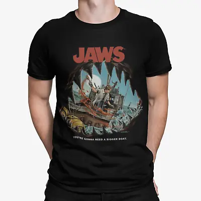Buy Jaws 'You're Gonna Need A Bigger Boat' T-Shirt - Retro - Movie Poster - 90s  • 10.79£