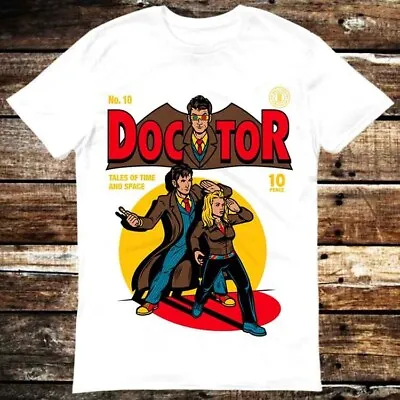 Buy Doctor Who Comic Cartoon Vintage Parody T Shirt 6314 • 6.35£