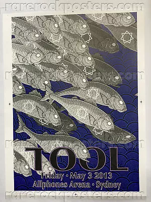 Buy Tool ~ 2013 Aust Tour Gig Merch Poster ~ Sydney ~ Artists Proof ~ Adam Jones • 315.17£