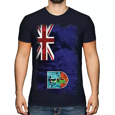 Buy Montserrat Grunge Flag Mens T-shirt Tee Top Montserratian Shirt Clothing Gift • 9.95£