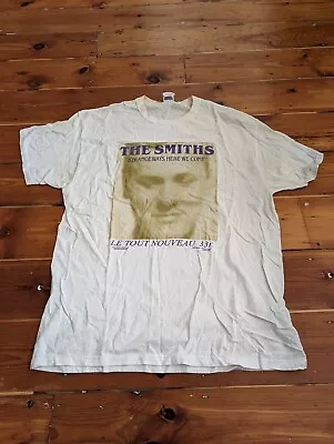 Buy Vintage The Smiths Strangeways Here We Come Shirt Size XL Morrissey FOTL • 0.99£