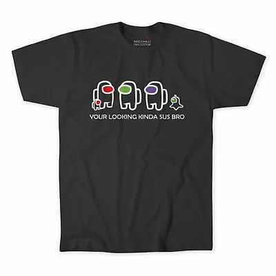 Buy Among Us You Looking Sus Bro Kids T-Shirt Tee Top Gaming Game • 5.85£