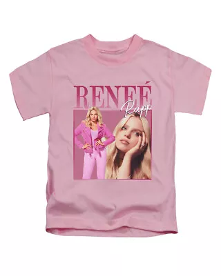 Buy Renee Rapp Adults T-Shirt Merch Tee Top Womens Mens (Pink Text & Box) • 8.99£