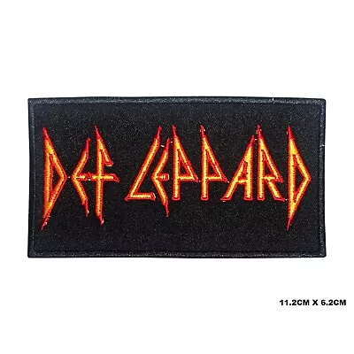 Buy Rock Music Band Logo Embroidered Patch Iron On/Sew On Patch Batch For Clothes • 2.09£