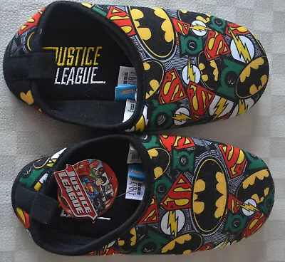 Buy DC Comics Justice League Boys Slip On Slippers - Size Medium • 9.99£