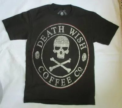 Buy Official Death Wish Coffee T-shirt - Size Small - New • 18.95£