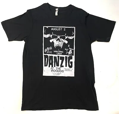Buy Danzig Misfits Original Punk Rock Show Poster T-shirt XL 1-off Hand Made • 10.42£