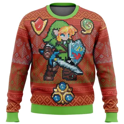 Buy Legend Of Zelda Ugly Christmas Sweater, S-5XL US Size, Christmas Gift • 33.13£