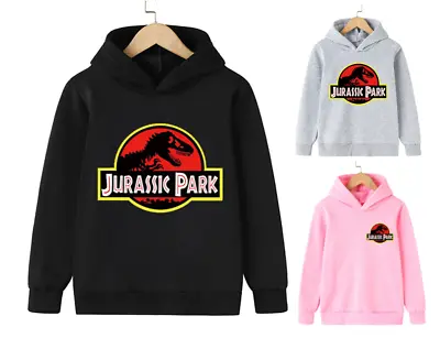 Buy 4-14 Years Old Kids Jurassic Park World Dinosaurs Dino 3D Print Hoodie Hooded • 15.78£